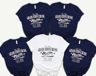 Personalized Graduation Cruise Shirt 2026: Senior Trip Matching Tee