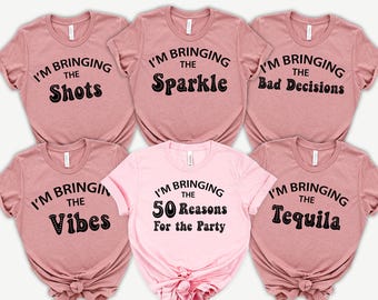 Custom Birthday Group T-Shirts: Funny Quotes, Birthday Trip Tees