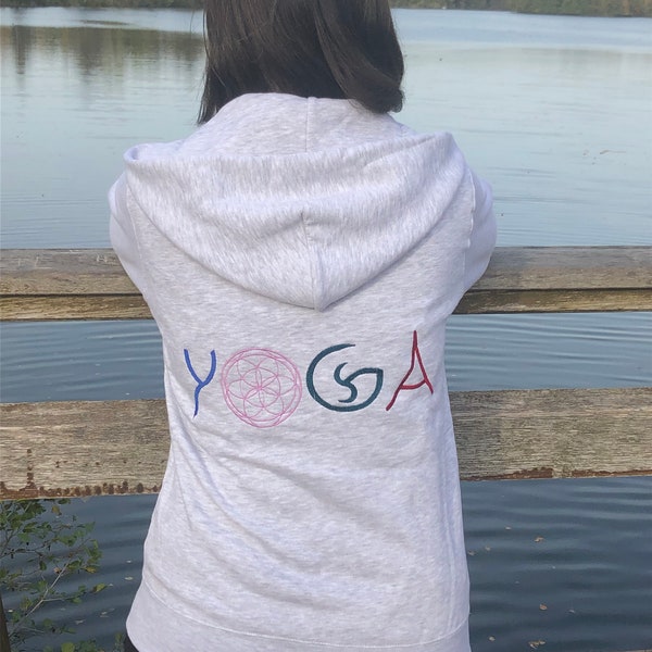 handmade Sweatshirtjacke Yoga