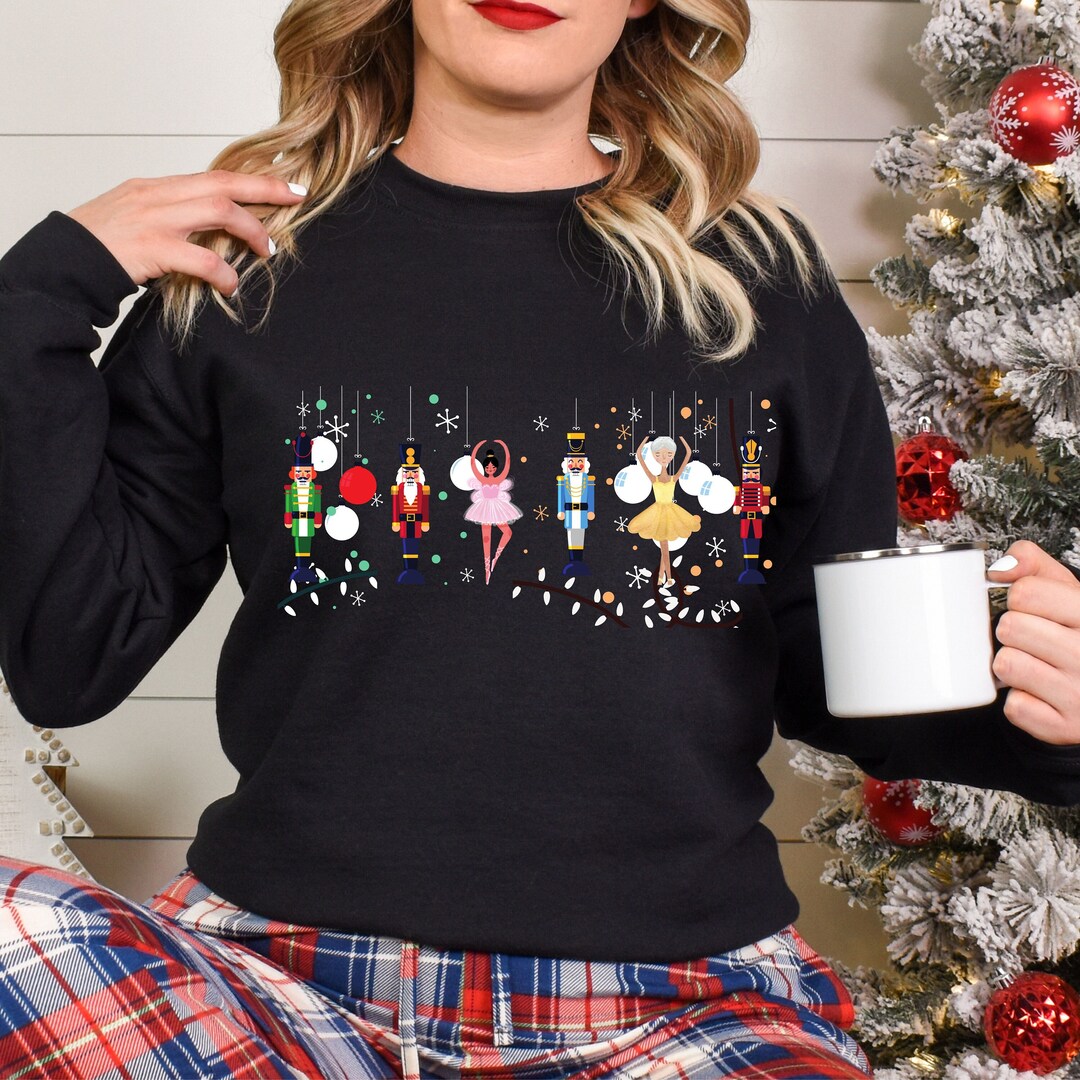 NUTCRACKER CHRISTMAS SWEATER, Christmas Sweatshirt, Classic Christmas