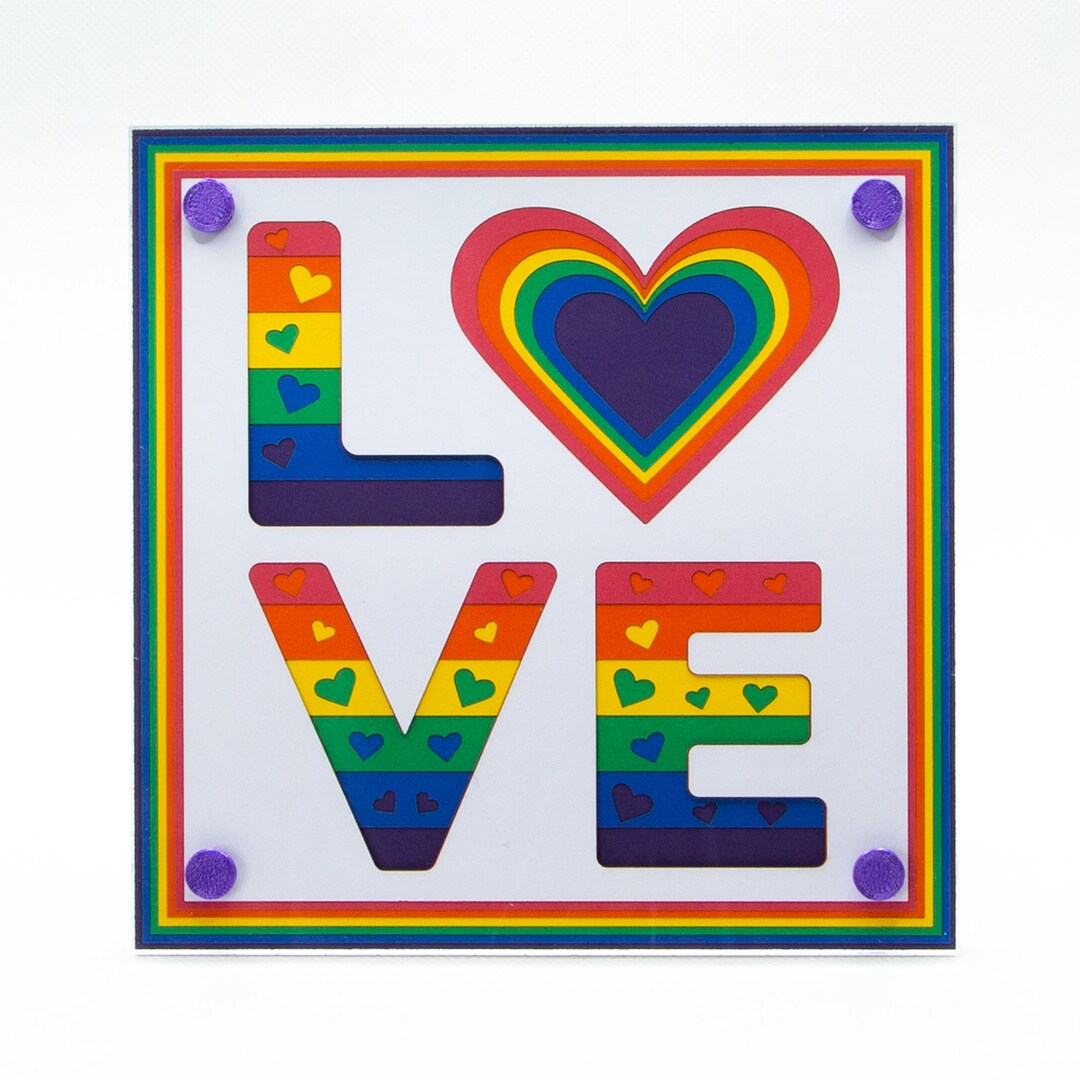 LGBTQ Pride Love Art Etsy