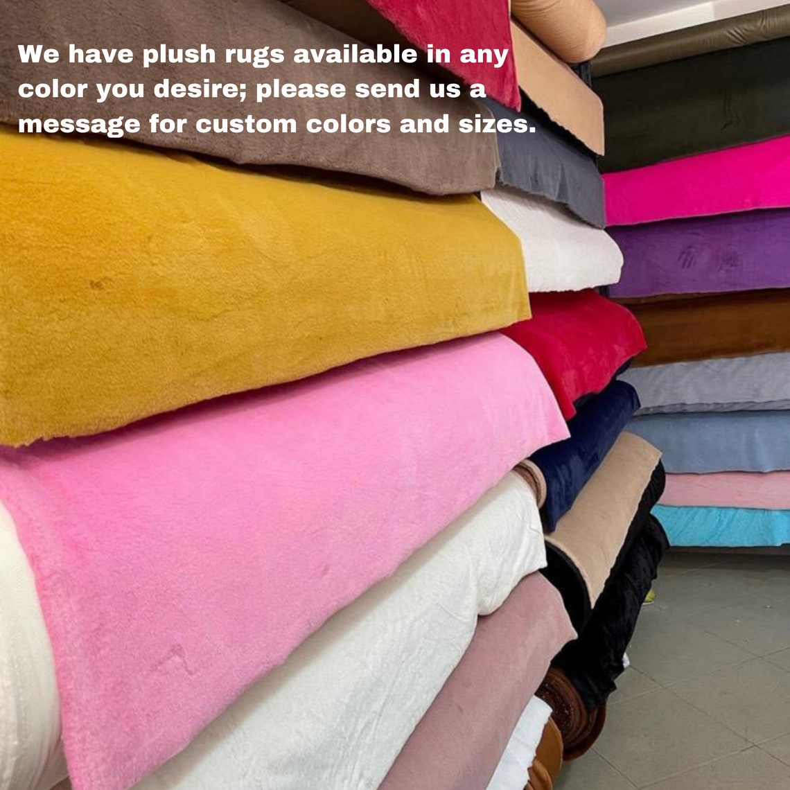 White Gold Plush Luxury Rug White Faux Leather Area Rug Etsy