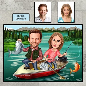Personalisierte Fisch-Figur, Fischer-Personalisiertes Geschenk, bestes Geschenk für Fischer, Fischer-Geschenk
