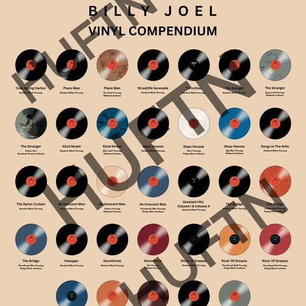 Billy Vinyl Compendium DIGITAL DOWNLOAD