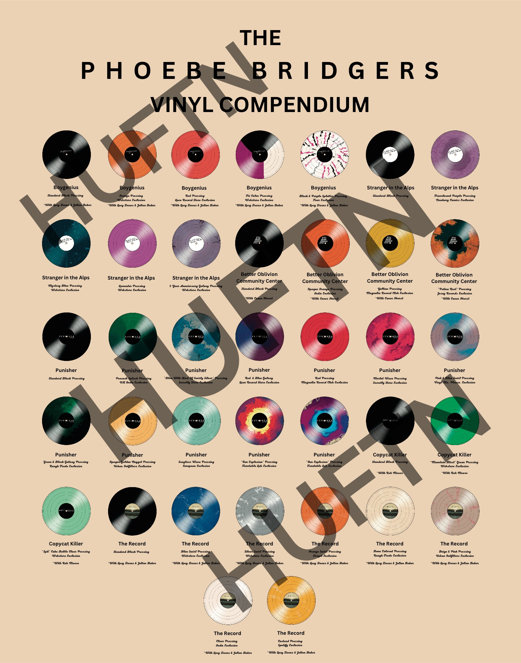 phoebe bridgers - punisher (vinyl unboxing) 