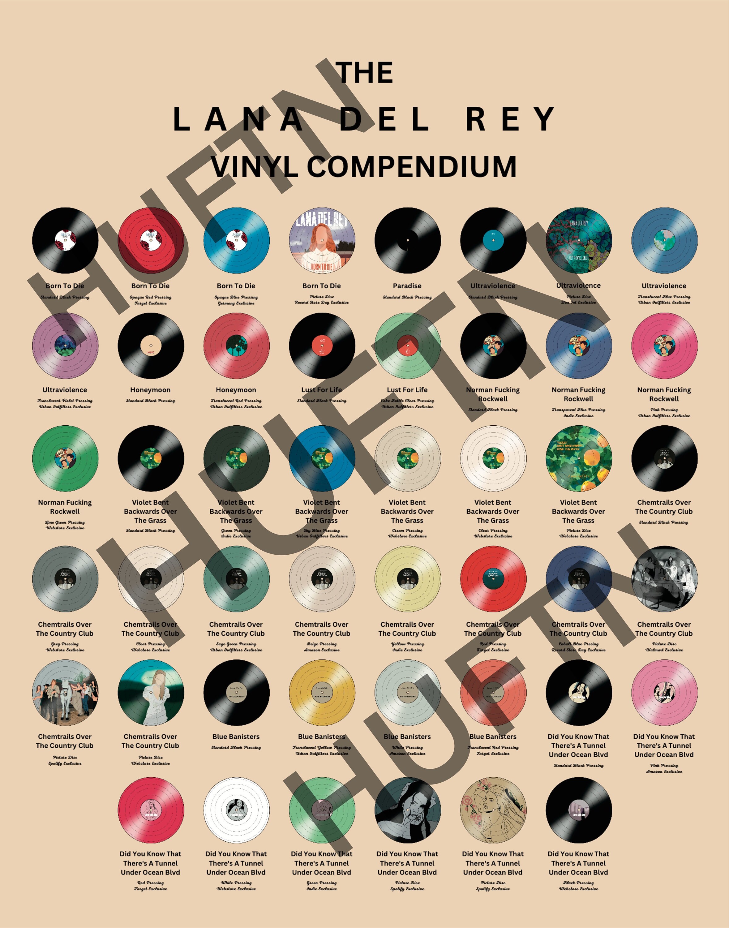 Compendio de vinilo Lana DESCARGA DIGITAL -  España