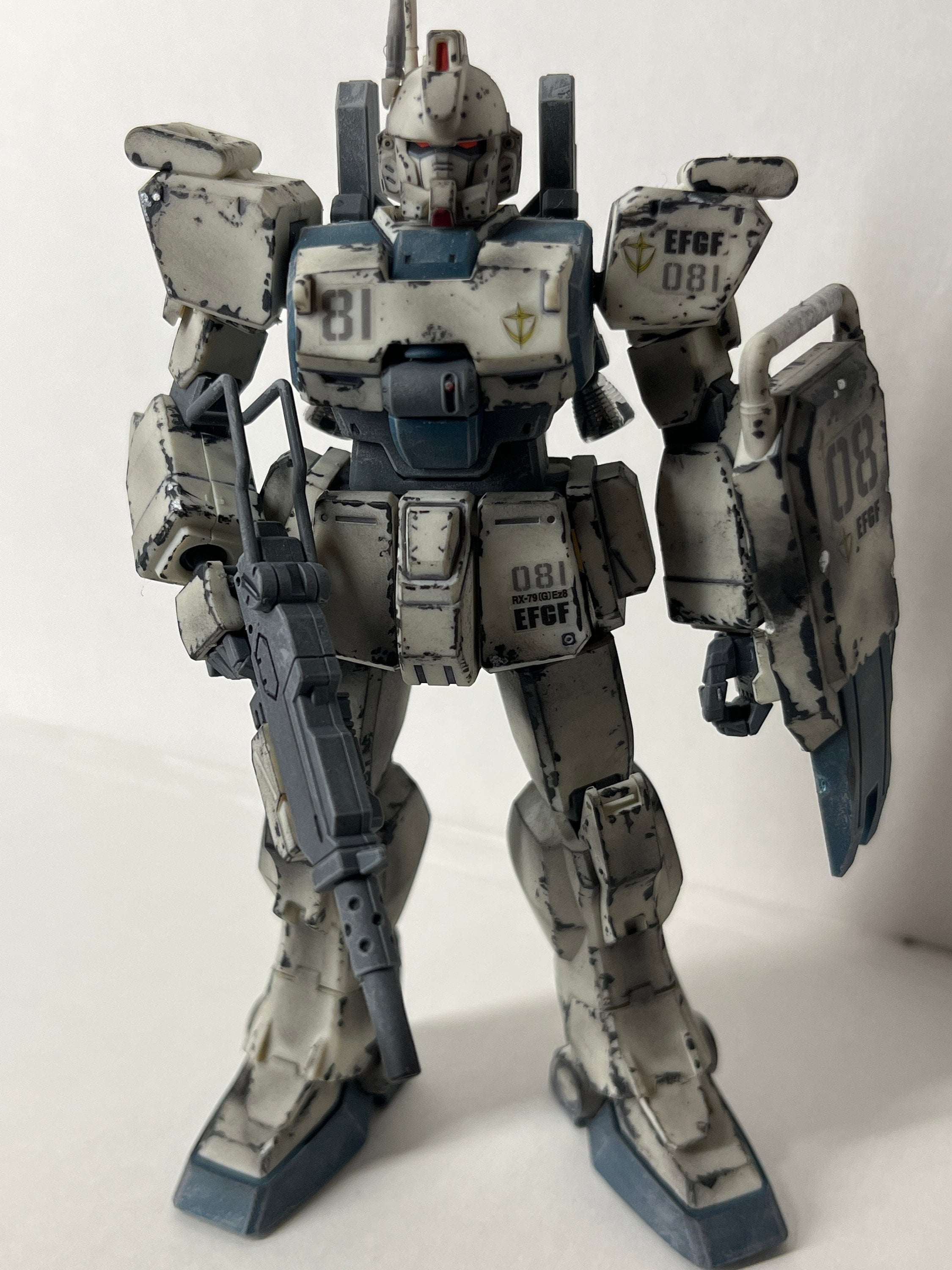 Custom Gundam EZ8 Gunpla Etsy