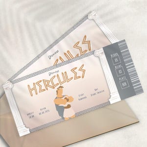 Hercules Muziekvoucher Sjabloon