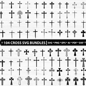 Cross Svg, Cross Svg Bundle, Cross Png, Grunge Cross Svg, Jesus Cross Svg, Cross Cricut, Distressed Cross Svg, Digital Download