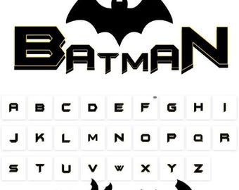 Superhelden Alphabet Schrift, Superhelden Alphabet Druckbare Buchstaben, Superhelden Schriftzeichen, Superheld Alphabet Png, Superheld Geburtstag SVG