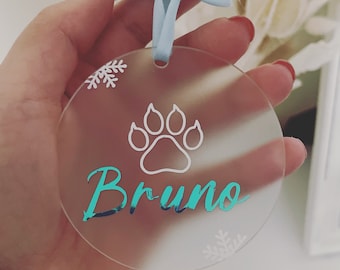 Custom Puppy Ornament