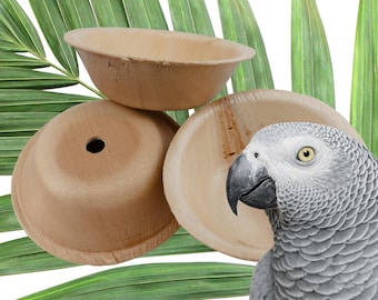 Bird Toy Parts | Palm leaf shredders | Round | Set of 50 | Large