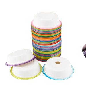Bagasse Paper Cups for Bird Toys: Chewy & Shreddable - Set of 100