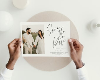 Customisable Save the date| Square save our dates| Save the date|Square wedding invite| Wedding stationery| Digital download|Canva wedding