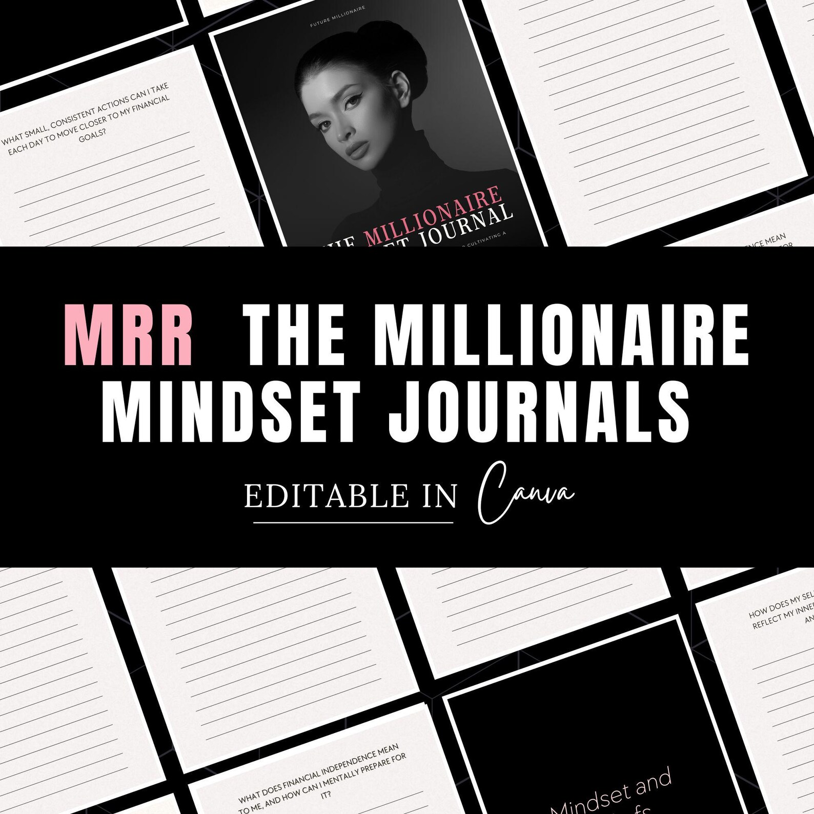 Millionaire Mindset Journal MRR, Master Resell Rights ,private Label ...