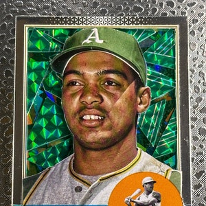 REGGIE JACKSON Custom Art Card Oakland A&#39;s New York Yankees