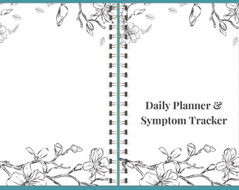 Daily Planner & Symptom Tracker - A4 Size
