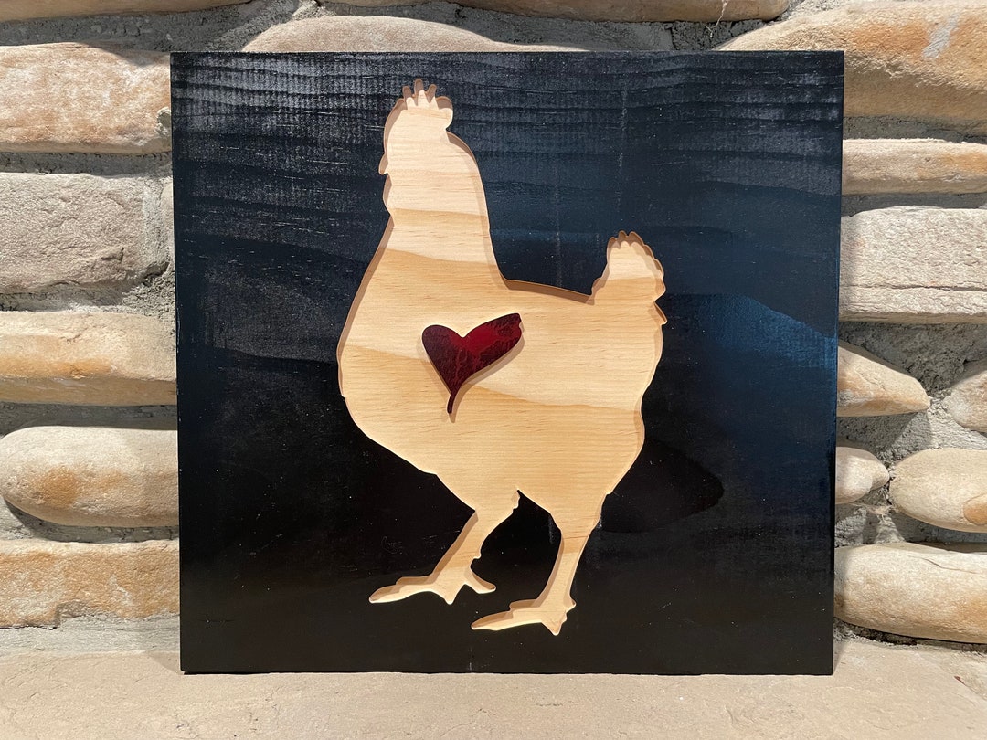 Personalized Chicken Sign for the Chicken Lover in Your Life - Etsy