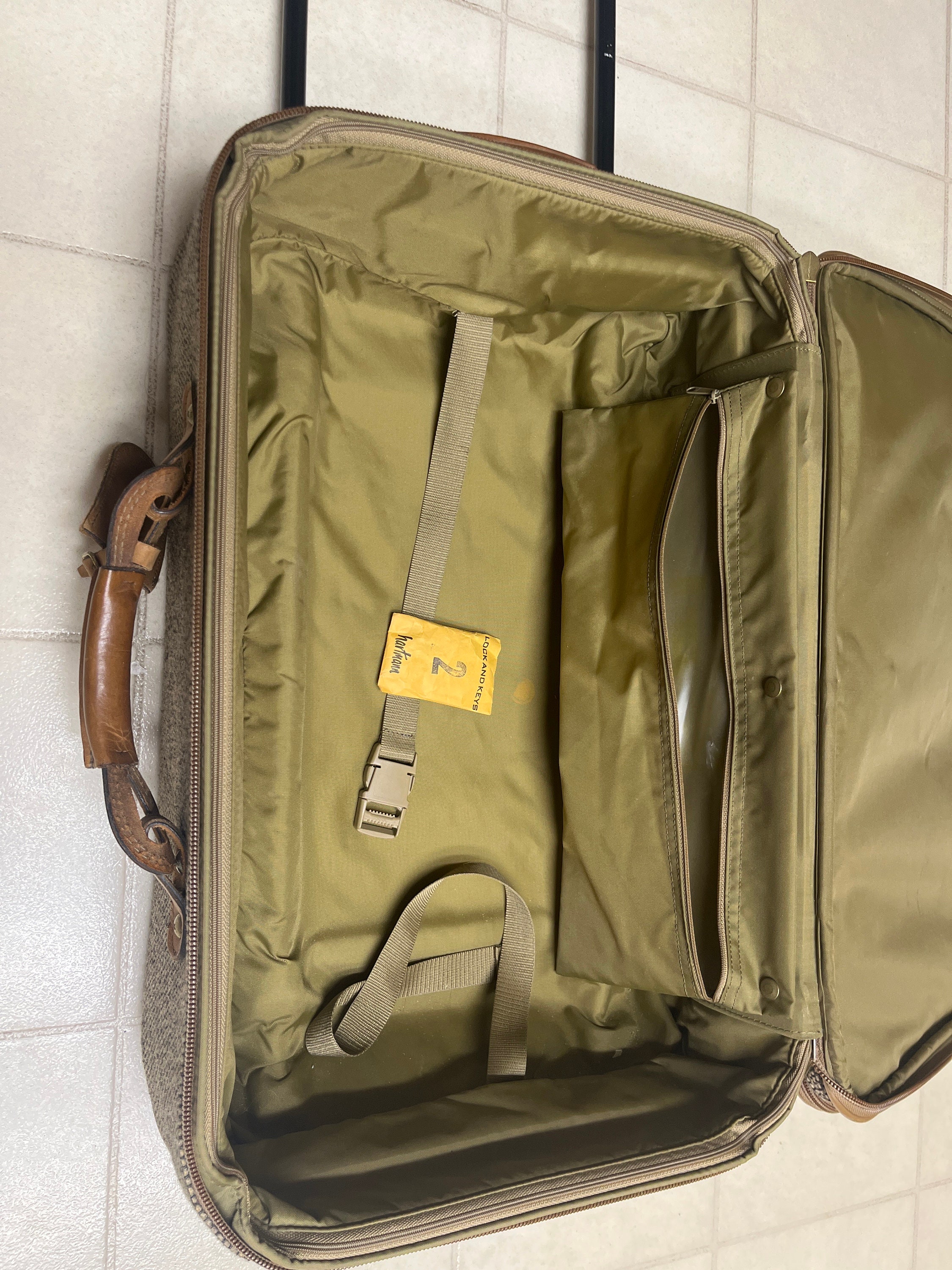 Vintage Hartmann Suitcase Set Vintage Luggage Full Size Etsy