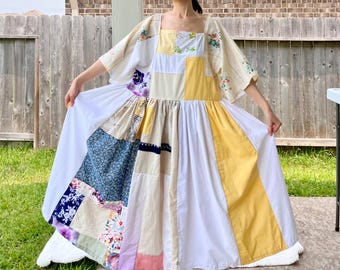 ワンピース ameri MEDI PATCHWORK CLOTH DRESS Ameri（アメリ）の「MEDI PATCHWORK CLOTH DRESS（ワンピース