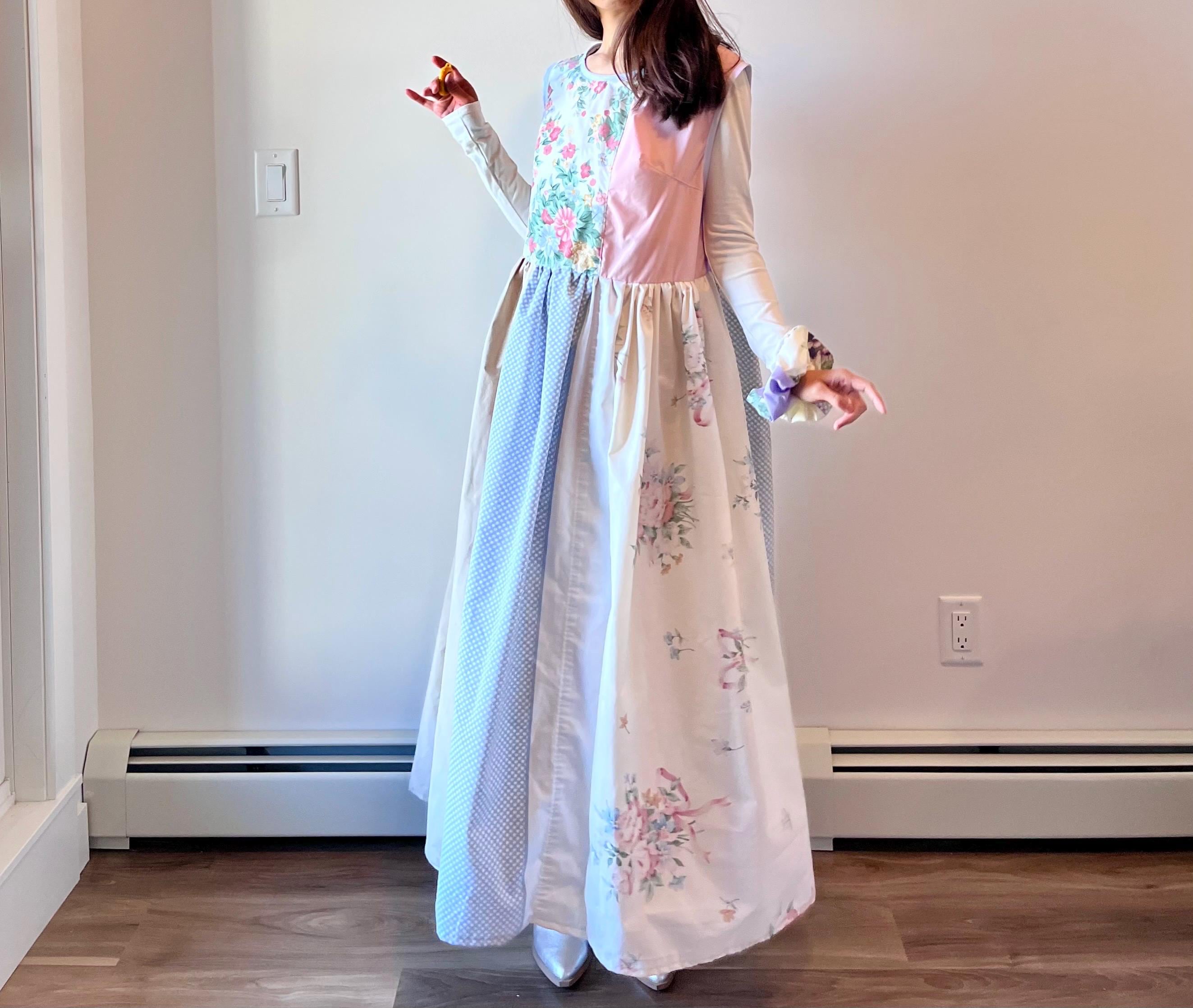bed sheet maxi dress Sheet Happens: Sewing Dresses from a Single Bed Sheet - KeiMade Blog