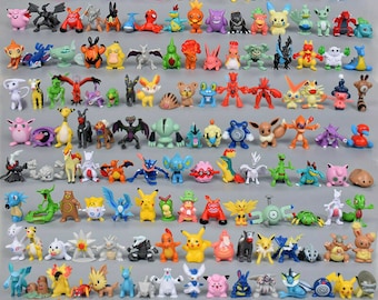 Collectible Mini Pokemon Figures: Gotta Catch 'Em All! Handcrafted, Rare, and Affordable Pokémon Miniatures for Fans and Collectors