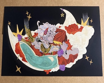 IN STOCK | Hades Game Hypnos Print