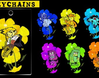 ZAMÓW W PRZEDSPRZEDAŻY | Breloczki Deltarune Flowers
