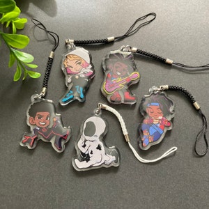 INSTOCK | Spider-verse ATSV Acrylic Charms C-Grades