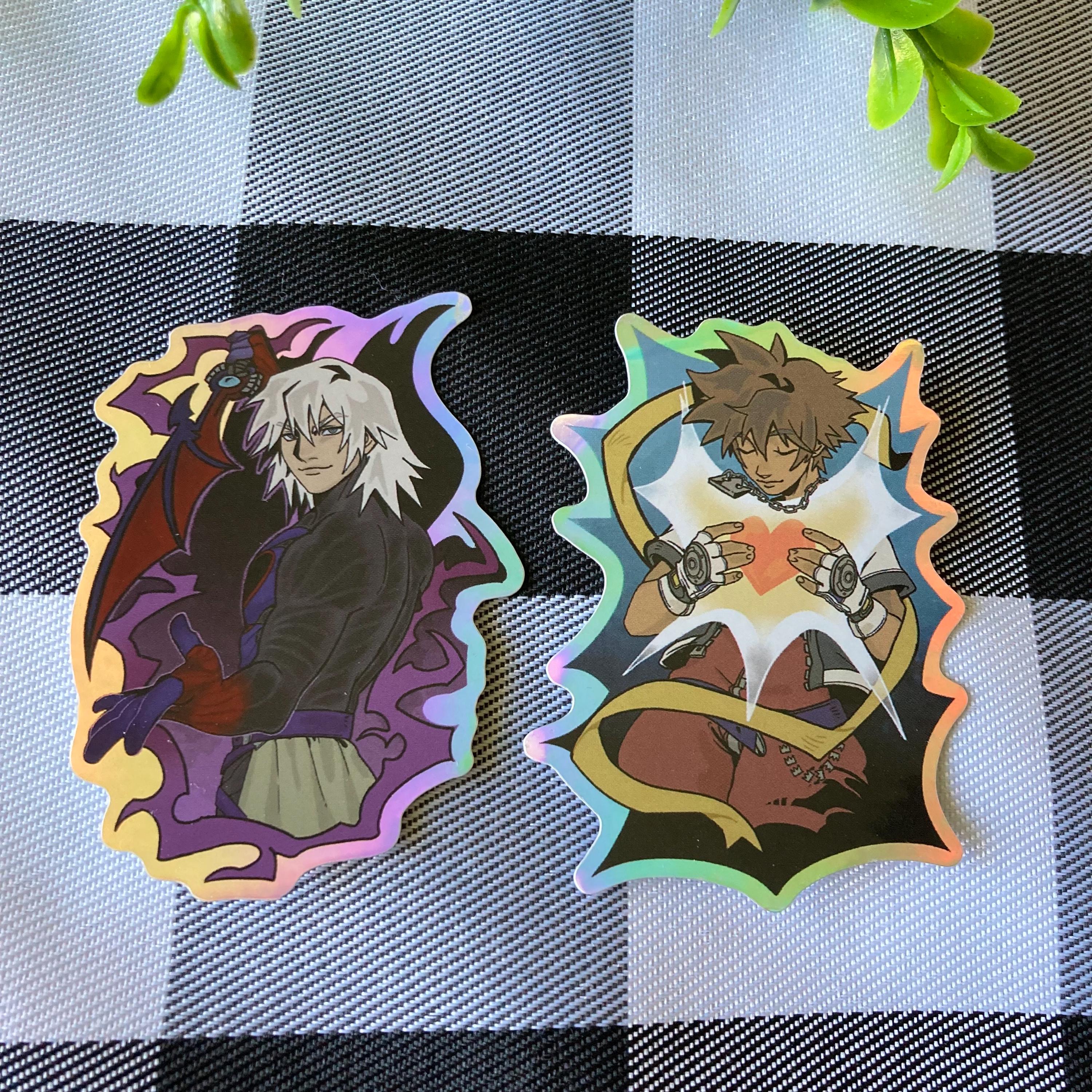 IN-STOCK | Kingdom Hearts 1 Holographic Stickers [!! B GRADES !!]