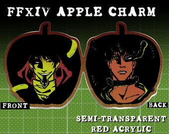 IN-STOCK | Final Fantasy XIV Apple Charm