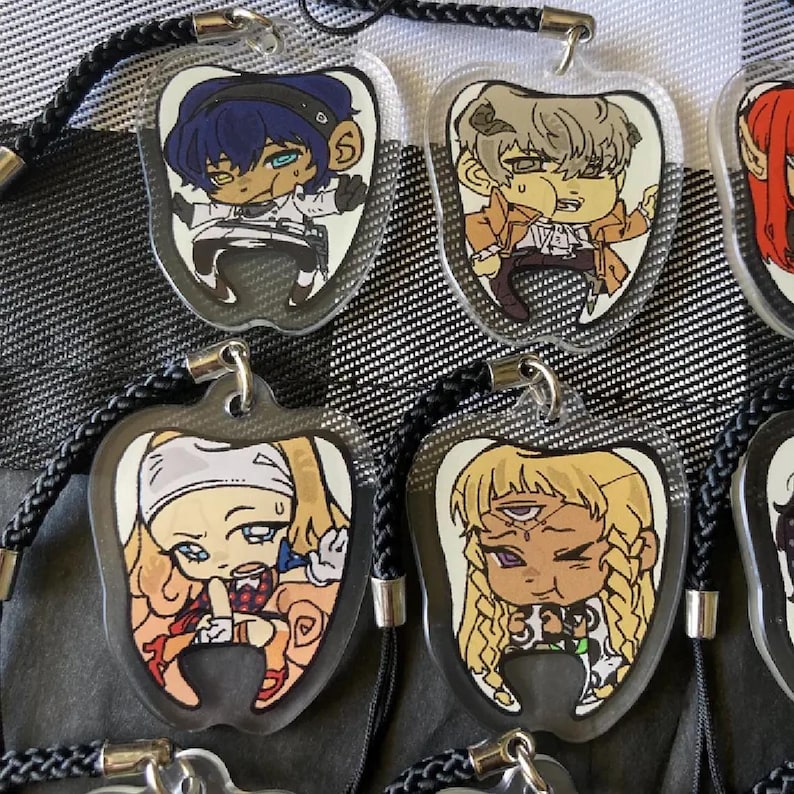 IN-STOCK | Metaphor: Refantazio Tooth Charms - Etsy
