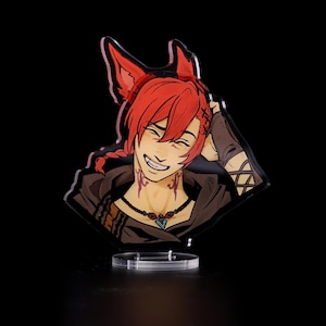 IN-STOCK | FFXIV G'raha Tia Wiggly Ears Standee With Moveable Ears