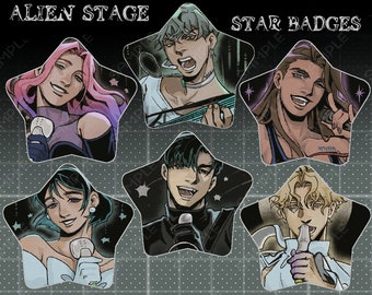 PREORDER | Alien Stage Star Buttons