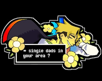 PREORDER | Deltarune Flowery Sticker