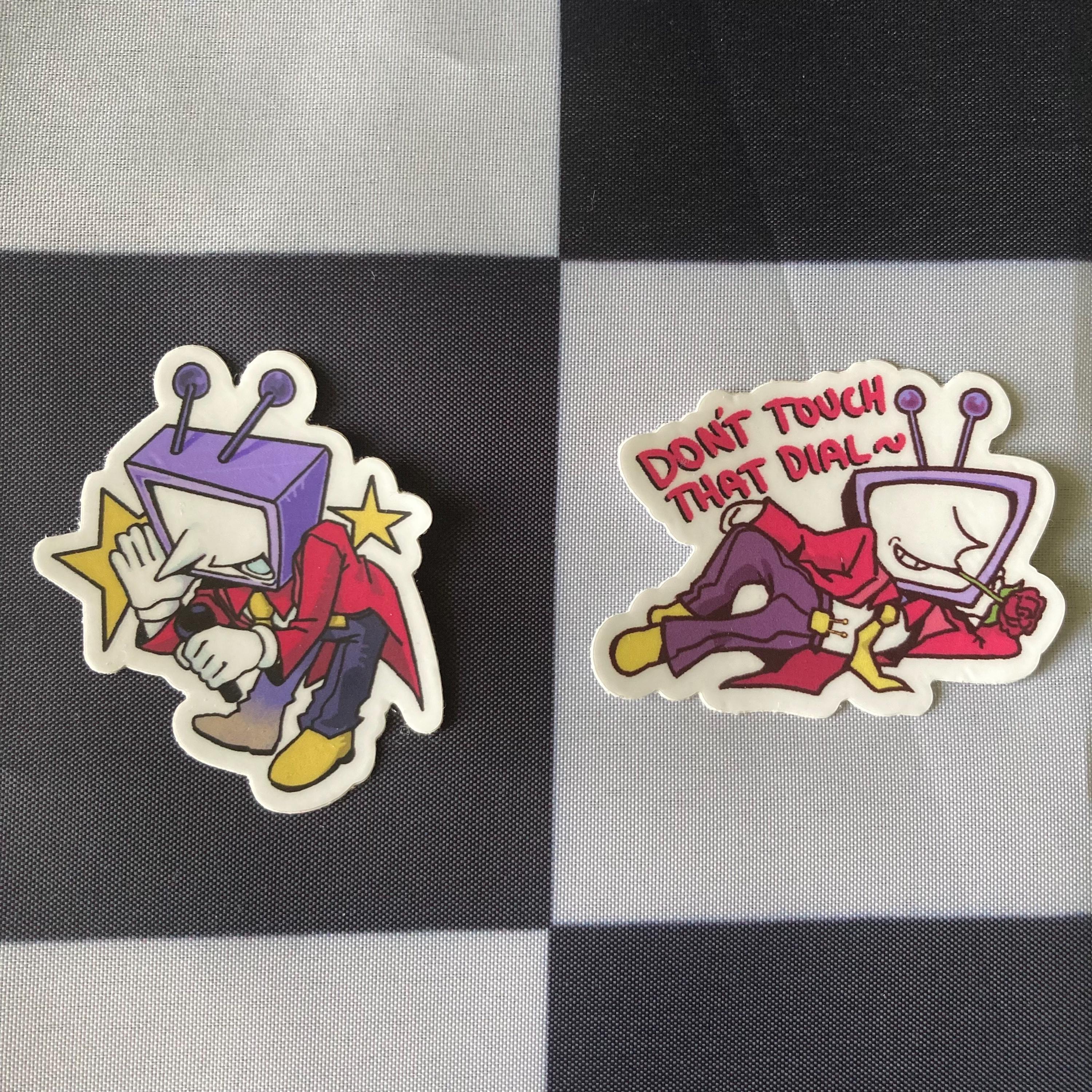 IN STOCK | Deltarune Tenna TV Stickers