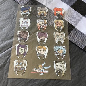 IN-STOCK | Metaphor: Refantazio Tooth Sticker Sheet