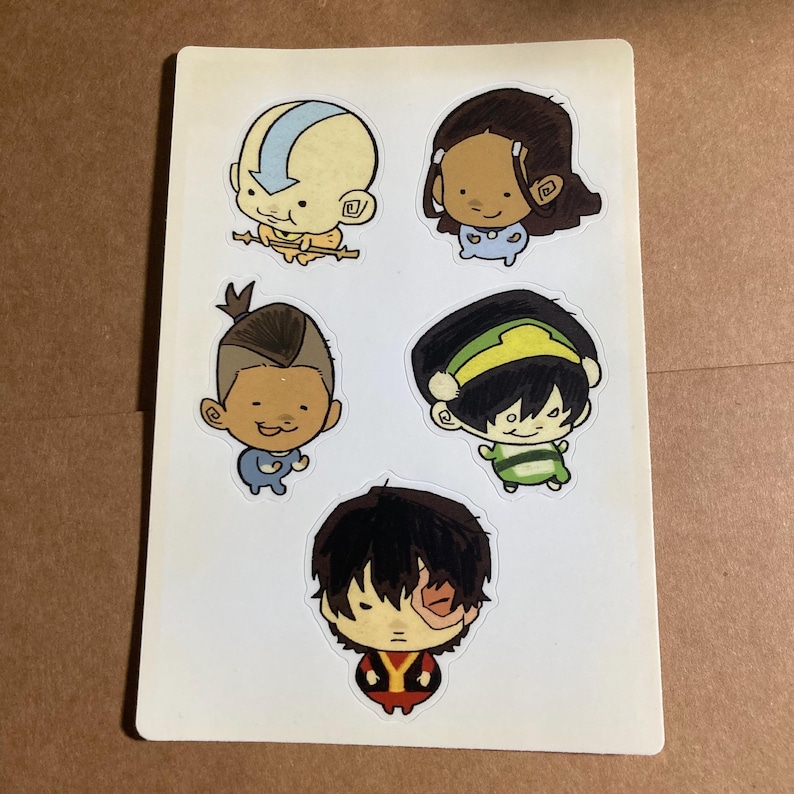 AUF LAGER | ATLA Stickerbogen Bild 1