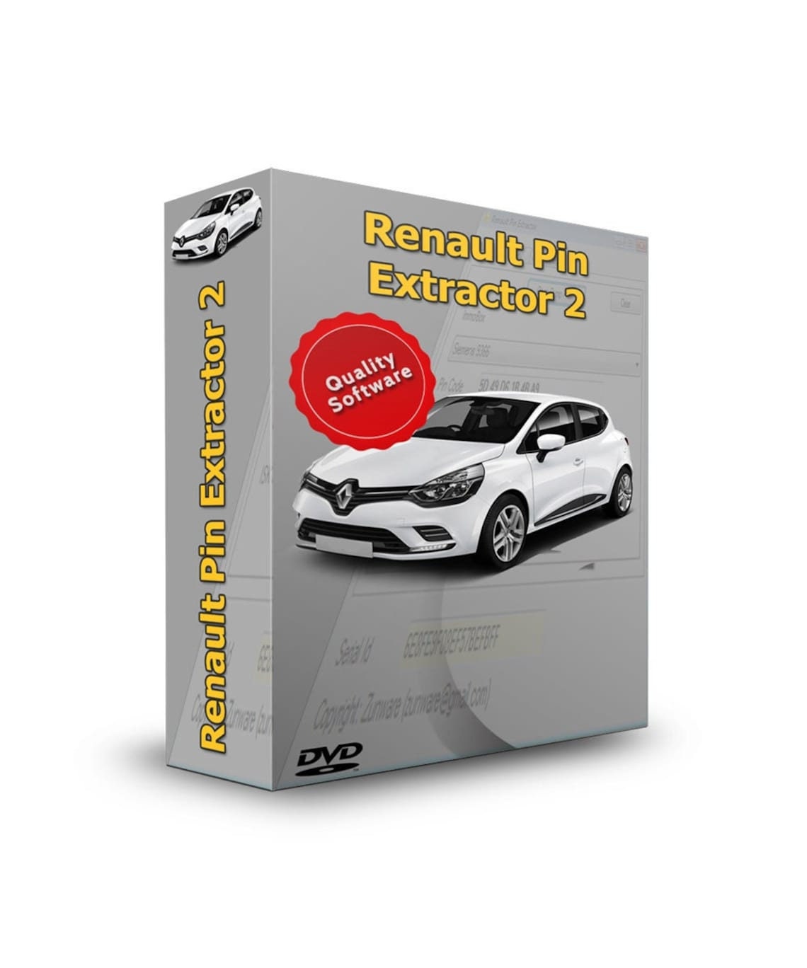 Große Rauten Seitenstreifen Aufkleber für RENAULT CLIO 3 RS