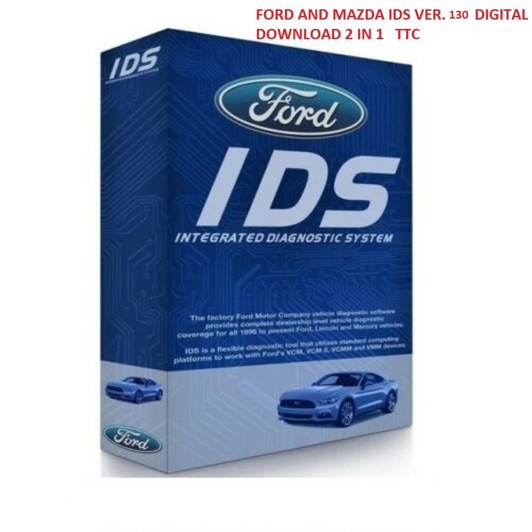 FORD & MAZDA IDS V130 Software Setup File Diagnostic no Vmware - Etsy