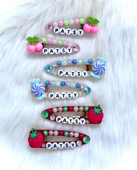 Customized Barrettes Hair Rings Jewelry Customized Name Hairpins: Silver Barrette  main image 3