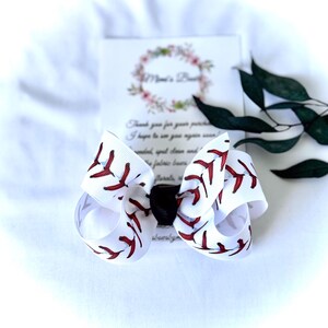 Football Hair Bow, Sport Hair Bow, Bow with Football Print, Hair Bow for Sports, Football Print Bow, Ribbon Style Bow, Girl Gift, Football image 11