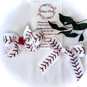 Football Hair Bow, Sport Hair Bow, Bow with Football Print, Hair Bow for Sports, Football Print Bow, Ribbon Style Bow, Girl Gift, Football image 10