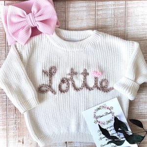 Personalized Baby Romper, Custom Stitched Summer Romper, Custom Embroidered Romper, Embroidered Name Sweaters, Birthday Gift, Gift for Baby