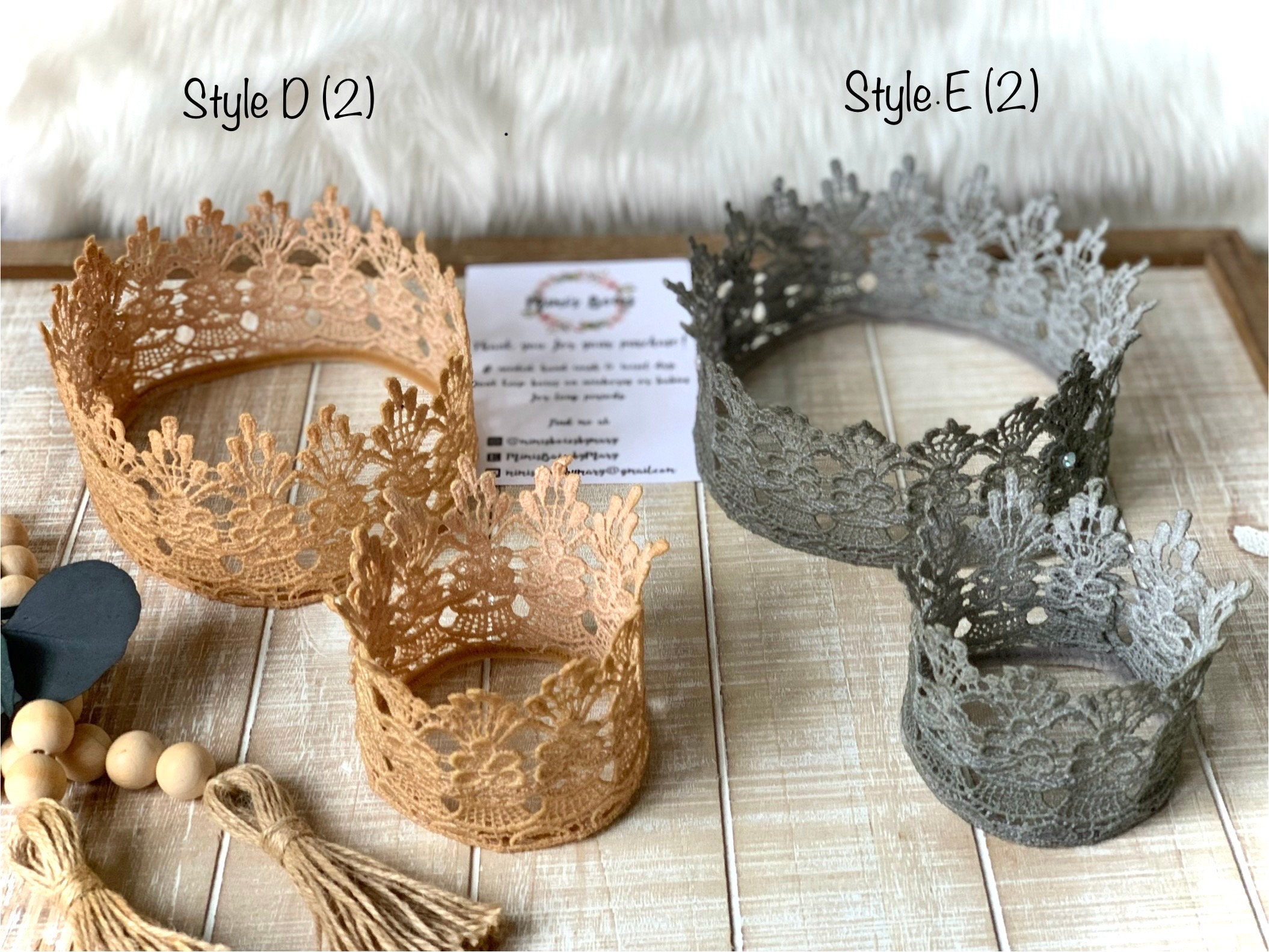 Crowns, Adult Crowns, Bachelor/ Bachelorette Crowns, Lace Crowns ...