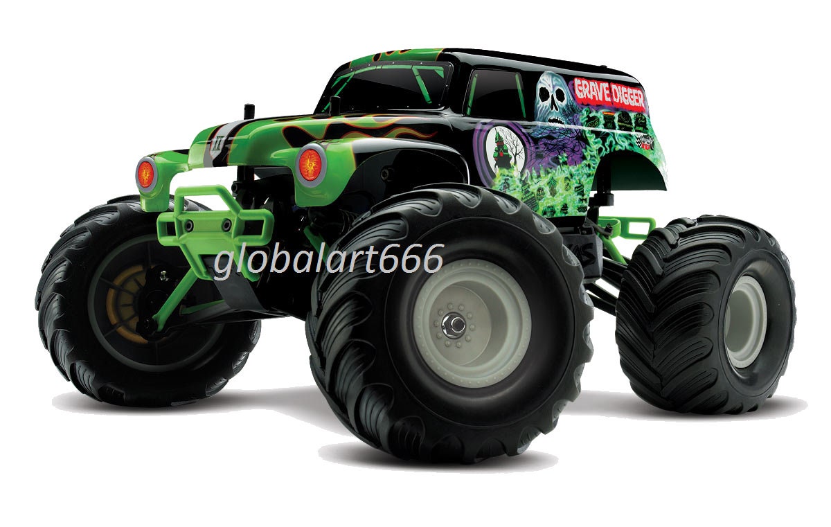 Monster Truck Grave Digger clipart clipartfest clipartix - Etsy
