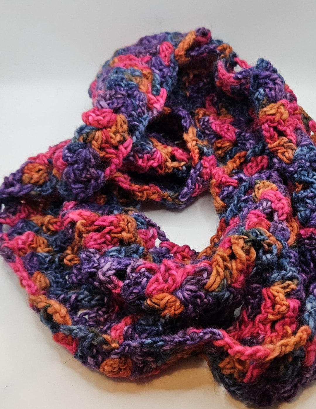 Infinity Scarf - Colorful - Bright Colors - Crochet - Etsy