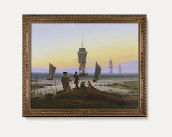 The Stages of Life by Caspar David Friedrich | Masterpiece Poster | Wall Decor | Print