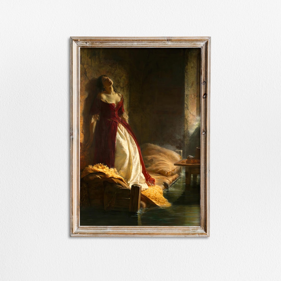 In the Prison of Princess Tarakanova During the Flood of 1777 by ...