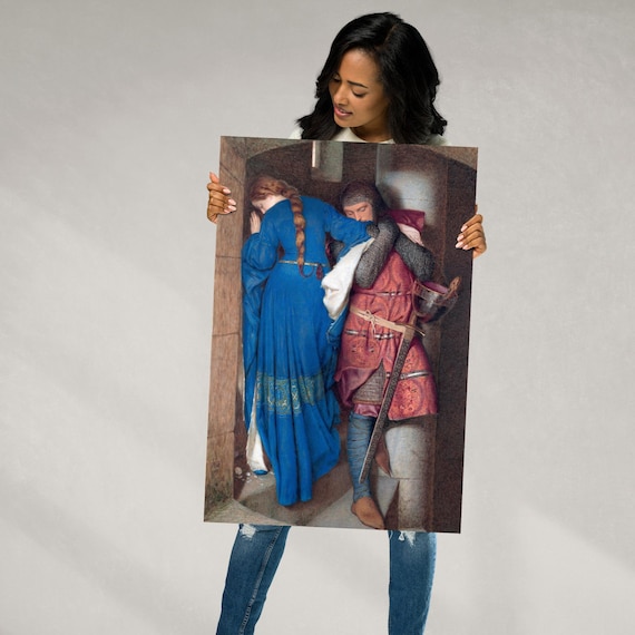 Hellelil and Hildebrand the Meeting on the Turret Stairs by